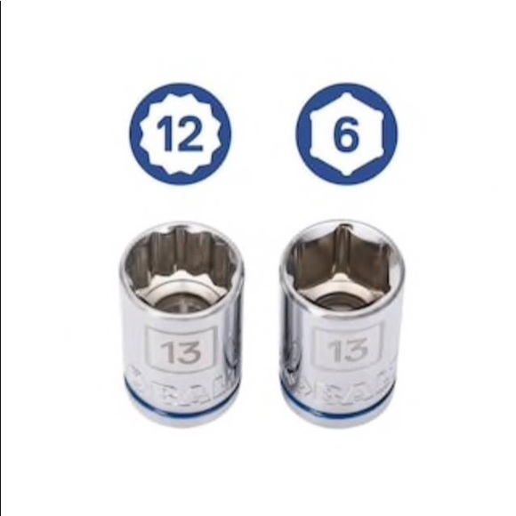 Kobalt 63 pc. Pro 90 ratchet. Mechanics tool set - Picture 5 of 8